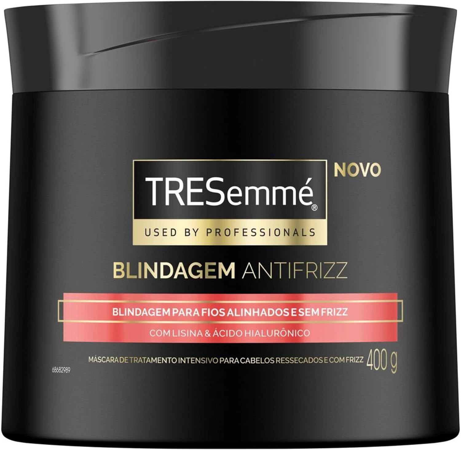 TRESemmé Máscara Blindagem AntiFrizz Ácido Hialurônico e Queratina Hidrolisada (400g)